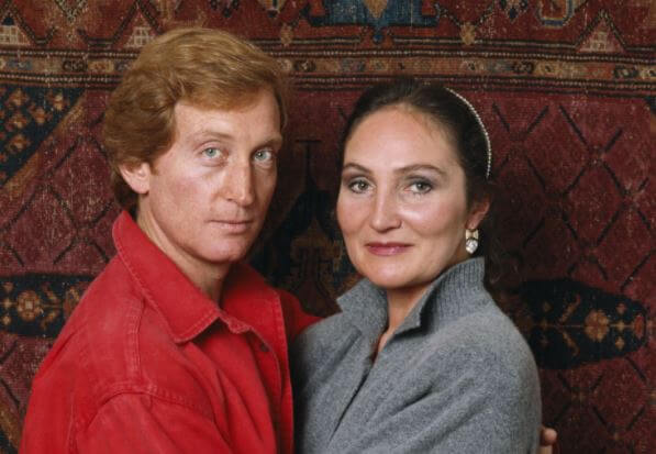 Rebecca Dance's parents, Charles Dance and Joanna Haythorn.